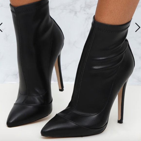 Pretty Little Thing heeled ankle boots - Picture 7 of 8